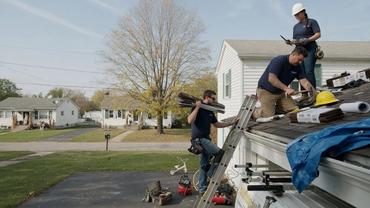 Local Roofing Contractors in Muncie, IL near me